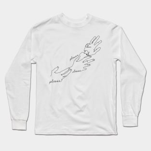 The Smith Please Please Please Long Sleeve T-Shirt